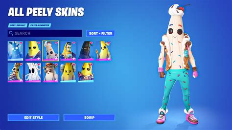 All Peely Skins in Fortnite (2019